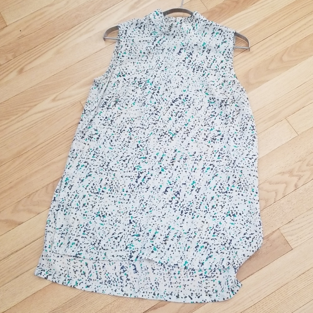 High neck blouse
